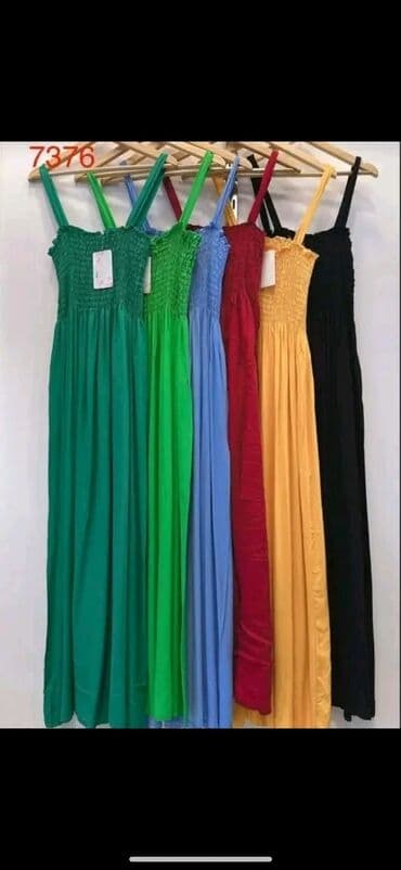 zara haljine na preklop: XL (EU 42), color - Green, Oversize, With the straps — 1