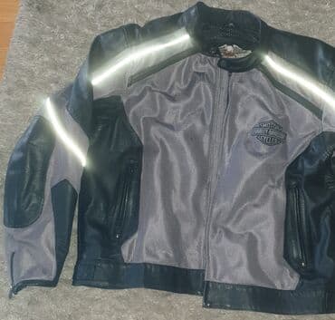 zimske jakne c a: Harley DAVIDSON original kožna jakna nova. Prirodna koža, sa — 3
