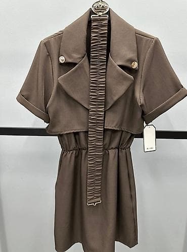 sandra fellini dresses: Haljina sa kratkim rukavima i strukiranim pojasom blago strukiran — 5