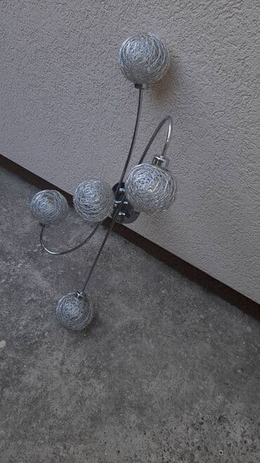 gorionici za plinske boce: Chandelier, color - Silver, Used — 2