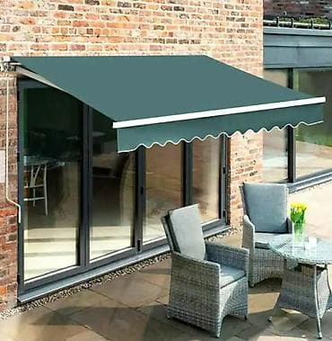 ljuljacka za kucu: Tenda za terasu/balkon – ručno sklopiva - Tip: zidna nadstrešnica sa — 1