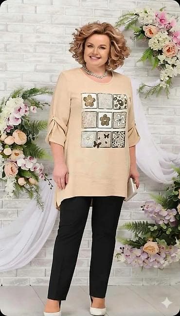 dzemperi tunike: One size, Pamuk, Cvetni, bоја - Šareno — 6