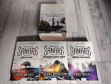 Ostalo: TERI BRUKS Hronike Sanare 1-3 komplet. Na prodaju trilogija Teri na lalafo.rs — 2 Ostalo: TERI BRUKS Hronike Sanare 1-3 komplet. Na prodaju trilogija Teri — 2