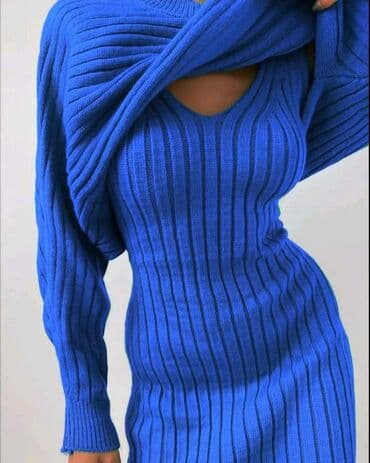 zuto odelo: Must Have Set NEW,SuFLLE’’Knitted Set Velicine:Uni (S M L XL+) — 1