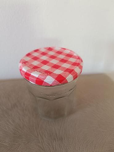 lidl poklopci za tegle: Staklena tegla sa poklopcem - Materijal: providno staklo sa reljefnim — 2