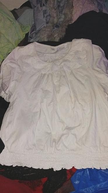 torbe b: Ženska garderoba – set majica i bluza (4 komada) - Bež pletena — 2