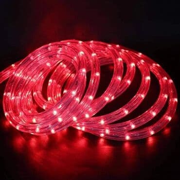 trakaste zavese cena: Cena 1250 din LED svetleće crevo crveno kotut 10 m Mogu da se — 2