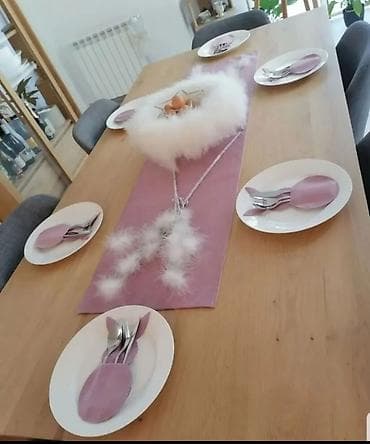 Dekorativne futrole za pribor za jelo – „zec“ motiv - Šarmantni