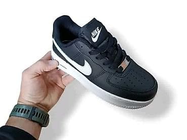 nike patike just do it: Nike Air Force 1 niske patike – crno/belo izdanje - Klasičan AF1 — 3
