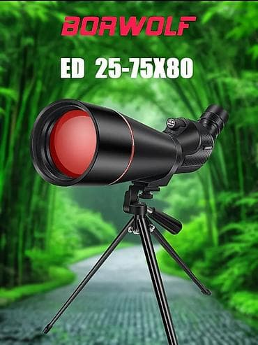 BORWOLF ED 25–75x80 monokularni spektiv sa stativom - Uvećanje