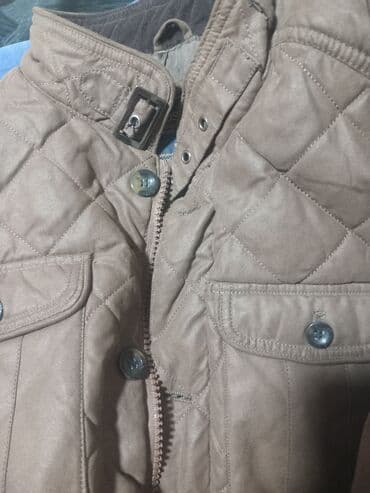 Džemperi: Muška prošivena jakna – Polo Story Denim Collection, veličina M - — 3