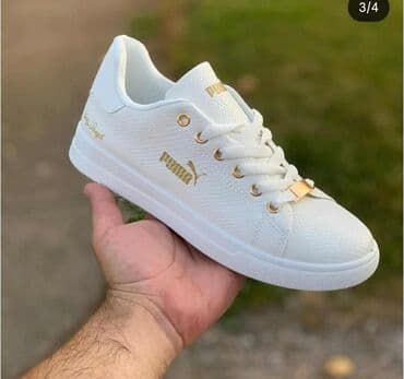 crni tek flis: Puma, 41, bоја - Bela — 4