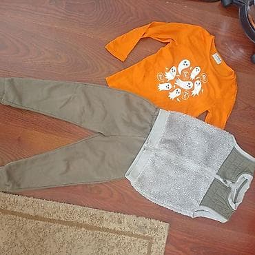Kids' costumes: Komplet dečije garderobe – više kombinacija za dečake: 1) Dukserica — 4