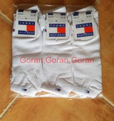 tommy hilfiger d: Muške pamučne čarape. Tommy hilfinger 3/4 muške pamučne čarape — 20