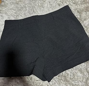fsbn farmerke: ZARA šorts sa prugama (pinstripe) - Model: šorts sa faltnim prednjim — 2