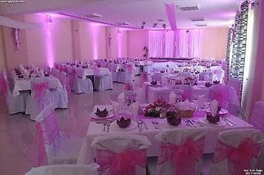 Prodajem 300 komada elegantne bele navlake za stolice.
Tel