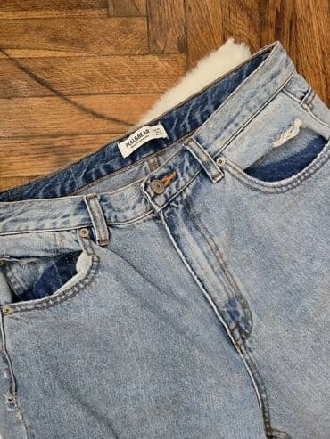 pocepane pantalone: Jeans, High rise, Ripped — 2