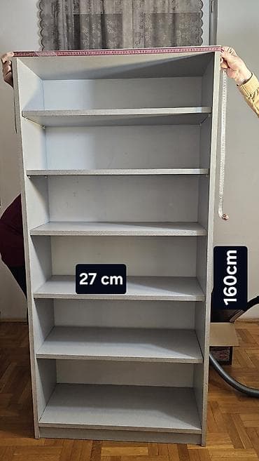polovne komode novi sad: Ormari i garderoberi – siva boja - Dvokrilni visoki ormar: ?180 cm — 5