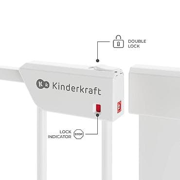 zidni panel za alat: KINDERKRAFT ZAŠTITNA OGRADICA SAFE SNAP WHITE Šifra proizvoda — 2