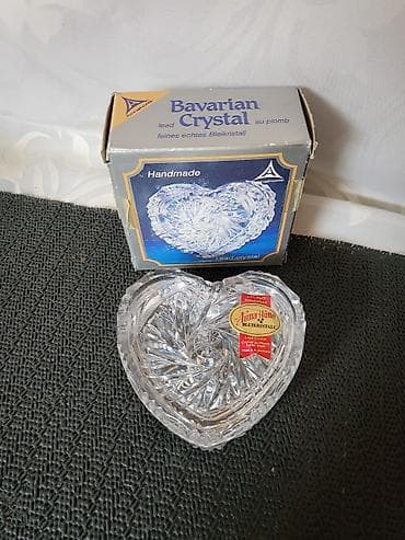 ikea kutije: Satula nova,kristal rucni rad Anna Hutte iz 70ih.godina. Nemacka — 3