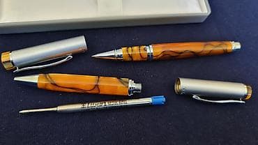 Stilski dekor: Luxor poklon set – hemijska i rolер olovka u kutiji - Brend: Luxor — 3