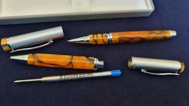 lila sako kombinacije: Elegantan poklon set olovaka – Etalon - Set od dve olovke u luksuznoj — 16