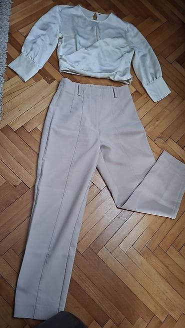 bermude n: Kao novo. Pantalone S,bluza nema etiketu odgovara xs-s — 1