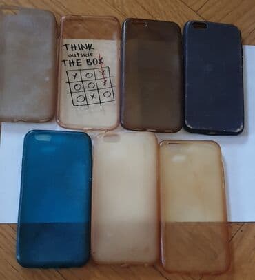 eksterni punjac za iphone: Sve za 500 din. Maska za iphone 6. Providna, siva,  iks-oks. plava — 1