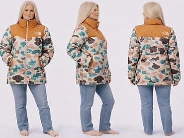 Kancelarijski nameštaj: The North Face ženska jakna – zimska puffer jakna sa visokim kragnom i — 3