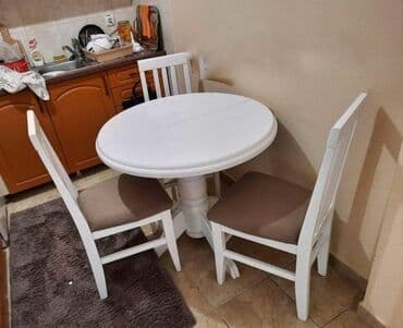 kompjuterski stolovi: Ovi okrugli stolovi fi 80 fi 90 fi 100 sa i bez produzetka po 150e — 2