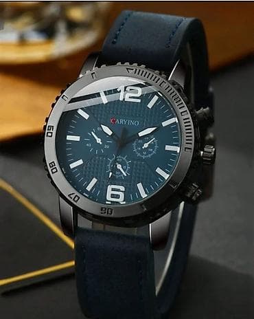 smartic satic cena: Muški analogni ručni sat CARYINO - Kućište: masivno metalno kućište — 1