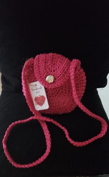 duki daso torbe: Ručne pletene torbice preko ramena – “handmade with love” - Unikatne — 5