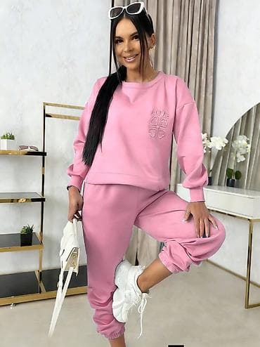 Ženski komplet trenerke – dukserica i donji deo - Model: dvoslojni