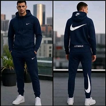 air force bez: Trenerka Nike, bоја - Crna — 2