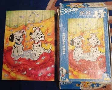 disney zvucnik: Disney Trefl puzzle- puzle 101 dalmatinac. 30 komada. Kutija nije — 1