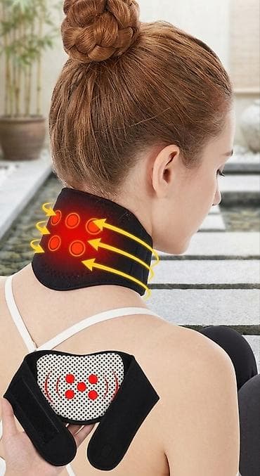 Magnetska termo-masažna traka za vrat - Samozagrevanje i terapija