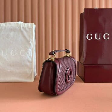 bianco torbe: Elegantna torbica, Gucci, Materijal: Koža — 7