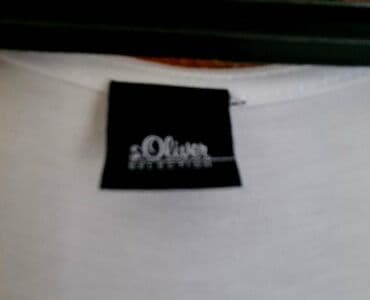 zara helanke sa prorezom: S.Oliver, L (EU 40), Cotton, color - White — 2