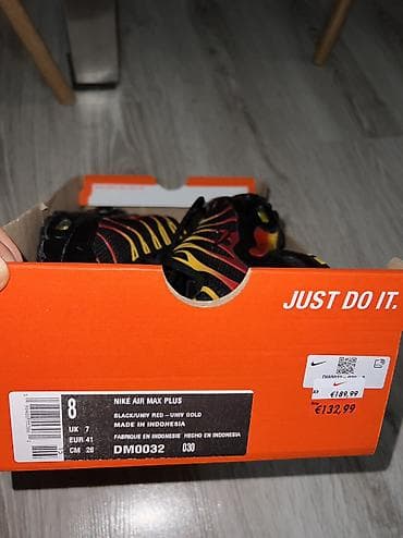 tomy hilfiger sandale: NIKE TN Air Max Plus Black Gold Red br.41 cm 26 NOVO
DM — 6
