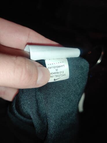 Bermude i šorcevi: Majica na kratke rukave, M, Nike, bоја - Crna, Poliester — 5