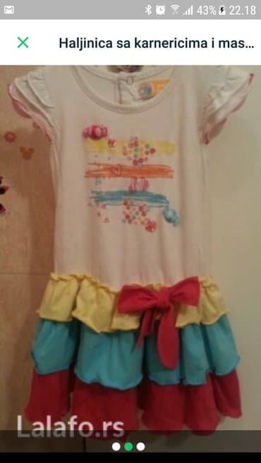 majice rebrasti pamuk: Midi, Short sleeve, 98 — 3
