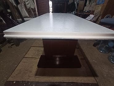 drvo metal namestaj: Drveni klub-sto sa slike, širine 56 cm dužine 120 cm visine 50 — 2