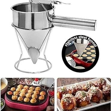 prekrivaci za decu: Juxiong/Akee dozator testa za kolače od nerđajućeg čelika.  — 2