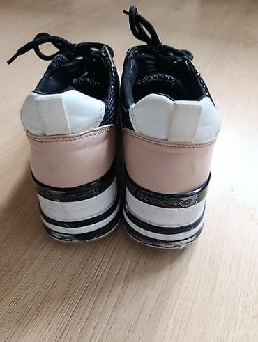 guess duboke patike: Ženske patike – Tom Tailor - Model: platform patike sa vezivanjem - — 3