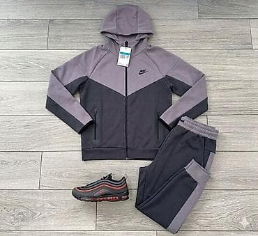 muska pidzama na raskopcavanje: Trenerka Nike, bоја - Svetloplava — 5