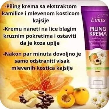 mona kozni kais: PILING KREMA 💜💜💜 Piling krema sa ekstraktom kamilice i mlevenim — 17