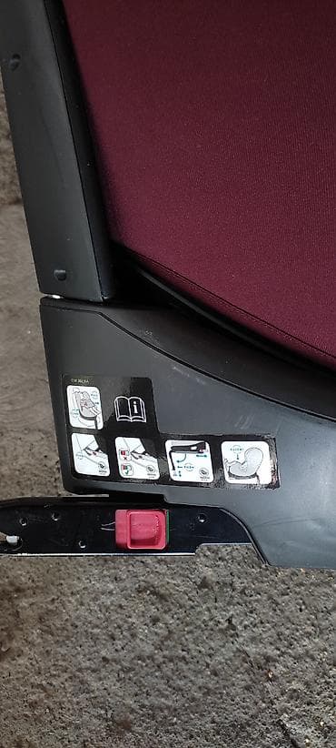 ski pantalone deca: Cybex dečije auto-sedište sa Isofix bazom, bordo/crveno - — 5