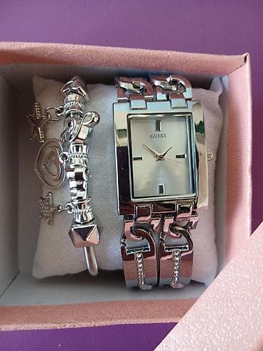 Jewellery sets: GUESS ženski set – ručni sat i narukvica u poklon-kutiji. - Sat — 1