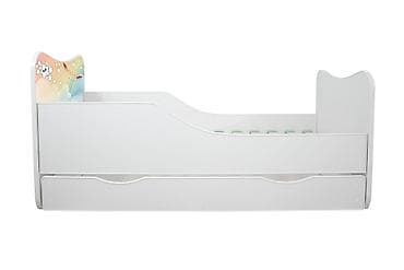 tramboline za decu akcija: Dečiji Krevet 160x80 cm Happy Kitty + Fioka Unicorn Sky - Materijal — 3