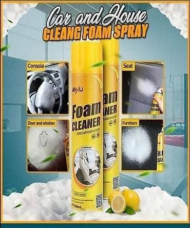 termogen za grejanje: Super pena za čišćenje Foam Cleaner Čistite besprekorno gustom — 2